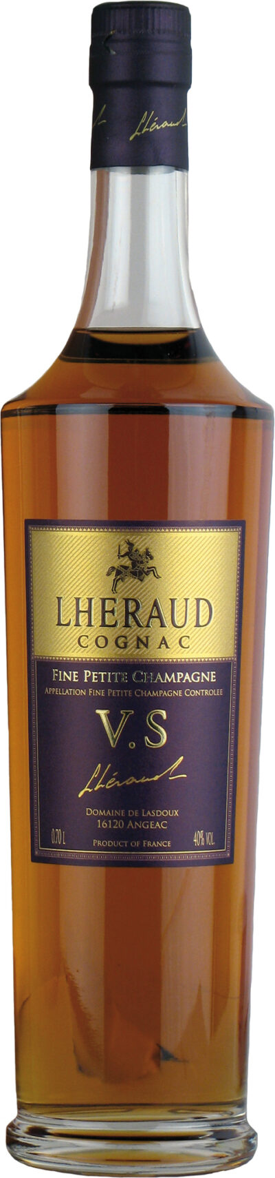 Lhéraud Cognac Fine Petite Champagne V.S.