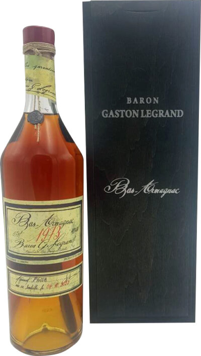 Baron Gaston Legrand Bas Armagnac 1973